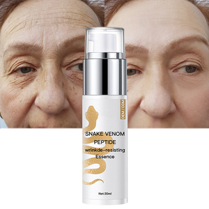 Venta al por mayor Etiqueta Privada Anti-AG 30Ml hidratante líneas finas blanqueamiento reafirmante serpiente veneno péptido suero Facial - Product Image 3