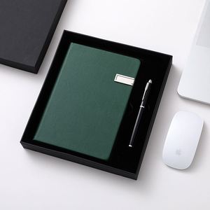 Ensemble cadeau en gros, carnets de notes A5, ensemble cadeau d'affaires, carnet promotionnel avec clé USB - Product Image 3