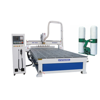 Routeur CNC à changement d'outil automatique Syntec Control à haute rigidité ATC 2030 2x3m pour la découpe et la gravure du bois avec table à vide