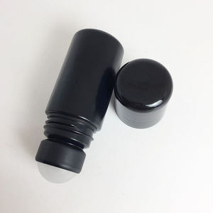 Récipient en plastique 50ml sur rouleau de déodorant noir mat personnalisé du fournisseur en gros - Product Image 6