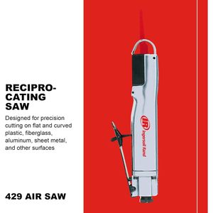 Scie à air alternative Ingersoll Rand 429, course de 3/8 po, 10 000 tr/min, outil de coupe pneumatique pour métaux - Product Image 2