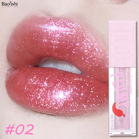 Huile à lèvres volumisante en gros, marque privée, gloss végétalien, base de gloss transparente, gloss volumisant hydratant, rouge à lèvres, huile à lèvres