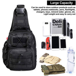 AYPPRO Unisex Tactical Camouflage Sling Bag <strong>Small</strong> <strong>Chest</strong> Pack Low MOQ Custom Logo Camping Hiking Crossbody Messenger Bag Women - Product Image 4