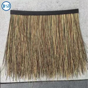 Factory wholesale beach resort Gazebo tiki artifical thatch roof for amusement park water park and resorts