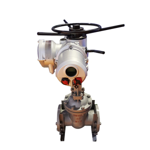 วาล์วประตูแบบหน้าแปลนควบคุมด้วยมอเตอร์ Z941H-16C Z941H-25C Z941H-40C DN150 - Product Image 1