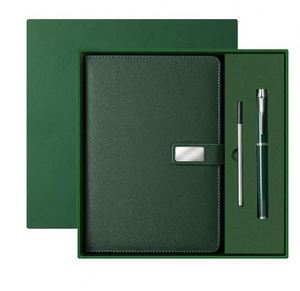 Custom Rrecyclable Luxury Promotion Gift Hardcover <b>Planner</b> Magnetic Buckle Pu Leather Journal Diary Note <b>Book</b> With Box - Product Image 1
