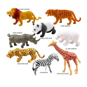 EPT Dollar Toys Vida Silvestre 8 piezas Animales de juguete Otros modelos de animales Juegos de juguetes de La Selva Juego de granja para niños