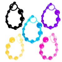 Perles anales en gros, plug anal en silicone 100 % étanche et écologique, dilatateur anal pour hommes/femmes - Jouet sexuel pour adultes