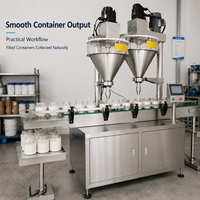 Macchina Automatica per il Confezionamento di Polveri in Acciaio Inox, per Latte, Spezie, Caffè, Farina, con Schermo Touch PLC