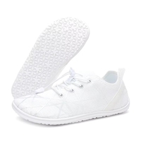 Chaussures décontractées confortables et respirantes pour hommes et femmes, avec lacets élastiques à lignes géométriques, antidérapantes, idéales pour le sport – Approvisionnement direct usine