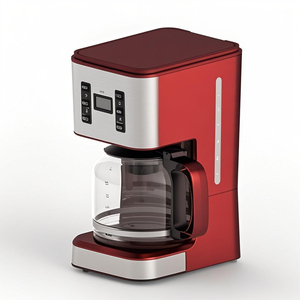 Cafetière goutte à goutte électrique noire avec interrupteur marche/arrêt et filtre réutilisable Pause 'N Serve pour l'utilisation de RV d'hôtel en plein air de voiture domestique - Product Image 4