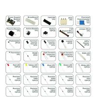 Kit de composants pour débutants R3 830 points, potentiomètre, résistance, condensateur, diode, modules assortis pour expériences de circuits électroniques