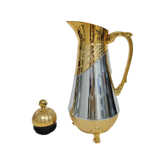 Vàng Cổ Điển Thiết Kế Logo Đồ Dùng Gia Đình Với Nắp Cách Điện Bình Chân Không Cho Cắm Trại Phục Vụ Hot Thực Phẩm Hoặc Đồ Uống - Product Image 5