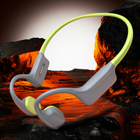 Écouteurs à conduction osseuse DG05 IPX8 étanches, écouteurs sportifs sans fil à oreille ouverte avec lecteur MP3 intégré pour la natation et la course à pied