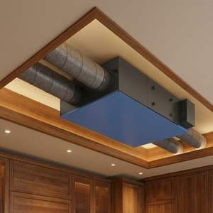 Unité de ventilation LANSTEP MVHR avec ventilateurs EC d'alimentation et d'extraction indépendants pour une réglage flexible du flux d'air - Product Image 6