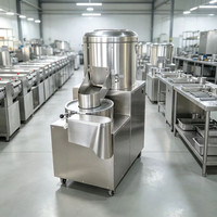 Meest budgetvriendelijke aardappelwas- en schilmachine