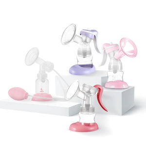Fabrik OEM benutzer definierte hochwertige Mutter Hand verwenden Silikon manuelle Milch pumpe BPA Kostenlose tragbare Muttermilch pumpe - Product Image 1