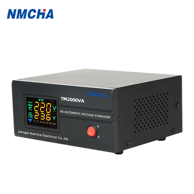 TM1500VA 2000VA Single Phase Automatic Voltage Stabilizer Regulator 220V 230V AVR Voltage Protector Copper Relay Control