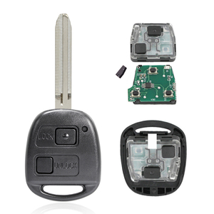 <span class=keywords><strong>Coque</strong></span> de clé de voiture télécommande 2 boutons 433Mhz avec puce 4D67 compatible <span class=keywords><strong>Toyota</strong></span> RAV4 Prado Tarago Klur <span class=keywords><strong>Avensis</strong></span> 2003-2010, lame de clé TOY43 - Product Image 5