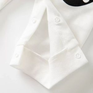 Ensembles de pyjamas pour bébés nouveau-nés, printemps et automne, manches longues, coton, body pour bébé garçon, motif panda - Product Image 5