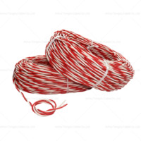 Hochwertiges Umweltfreundliches RVS Twisted-Pair-Kabel Spezifikationen 2*0,75mm2 bis 2*4mm2 Rot-Schwarz Verdrillter Kern CE ROHS Zertifiziert