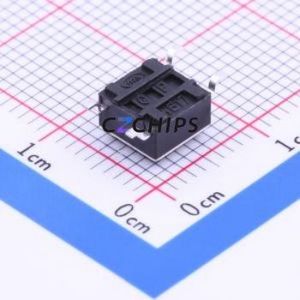 KAN0641-0431B-L Tactile Switch SMD-4P,6x6mm Switch Single Pole Single Throw Round Button Vertical Mount 6mm - Product Image 2