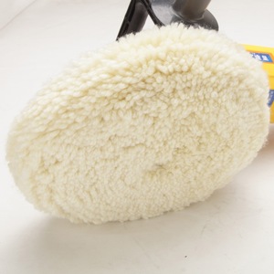 Wool <b>Polishing</b> Pad 8 Inch Soft Disc For <b>Car</b> <b>Polishing</b> Angle Grinder Non-Abrasive United Kingdom - Product Image 1