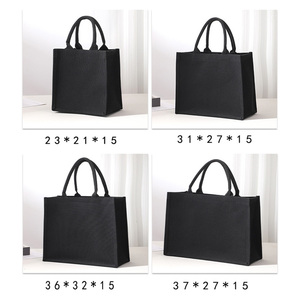 IDEA <b>GIFT</b> Promotional Custom Tote Bags with logo Reusable Shopping Tote Bags <b>Large</b> Capacity Custom Luxury Handbags for Women - Product Image 3