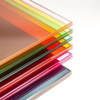 Barandilla de ducha de Vidrio Curvo Blueray doble de 15mm Vidrio templado Vidrio laminado hueco endurecido