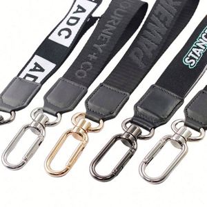 Hot Selling Embroidered Pendant Key Chain Wholesale Fashion Jean Accessories Keyring Charm Keychain Short Strap <b>Lanyard</b> - Product Image 2