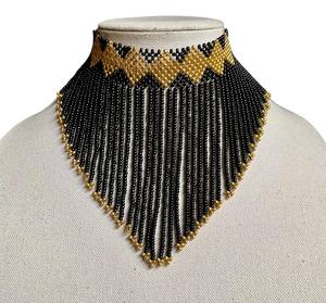 Collar de perlas de Cuentas grandes hecho a mano para mujer joyería gruesa de declaración de moda OEM ODM venta a granel para compromiso - Product Image 1