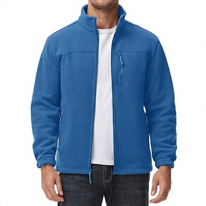 2026 New Arrival Men's Micro Polar Fleece <b>Jacket</b> Winter Sports Outdoor Windproof Warm Elastic Cuff Stand Collar Pattern - Product Image 5