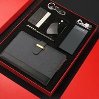 Coffret cadeau de luxe pour hommes Stylo USB Power Bank Porte-clés CardChristmas Executive Company Present Souvenir Gift Sets