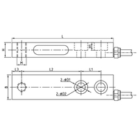 Sensor de Peso Digital de 1000 kg para Básculas Industriales, Sensor Electrónico de Bajo Costo