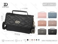 Sac bandoulière pour femme Jd en cuir microfibre, motif losanges, coque rigide, sangle unique, usage quotidien, toutes saisons - Product Image 1