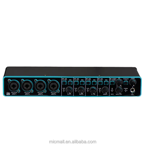 Venta caliente Mini 4 canales 4x4 24-Bit 192 kHz Mezclador <span class=keywords><strong>DJ</strong></span> Consola Grabación <span class=keywords><strong>Tarjeta</strong></span> <span class=keywords><strong>de</strong></span> <span class=keywords><strong>sonido</strong></span> Podcasting Estudio Instrumento musical - Product Image 1