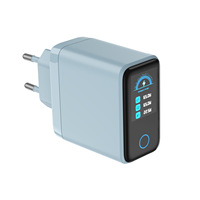 Layar Tampilan Digital Kualitas Terbaik Adaptor Pd Pengisi Daya Layar LCD Pintar 67W Pengisi Daya Tampilan Digital Gallium Nitrida