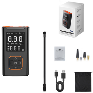 Inflador de Neumáticos Eléctrico de 12v de un Solo Cilindro para Camiones, Kit de Repuesto de Batería Seguro para Vehículos Electrónicos - Product Image 1