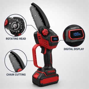 Mini Motosierra Inalámbrica SADIS de 8 Pulgadas, Motosierra Pequeña de Mano - Product Image 4