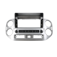 Meihua Lecteur vidéo Android 12,3 pouces avec cadre argenté pour autoradio VW TIGUAN 2010-2017 avec câblage et Canbus