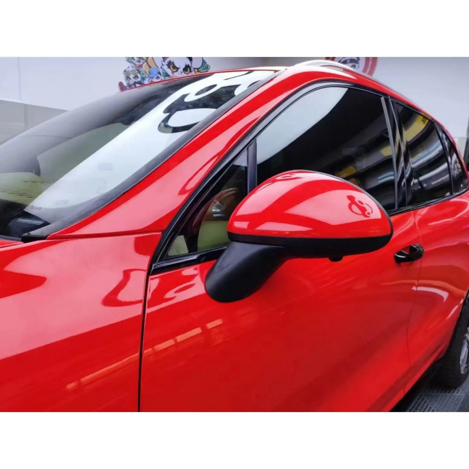 Bright Red New High Quality Non Fading Car Clothing High end Car Film Factory Price