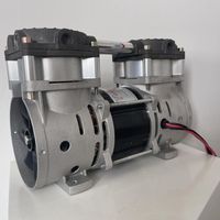 Pompe à vide sans huile 320W-tête de pompe à vide à piston portable silencieuse 98Kpa 58DB pour équipement médical de laboratoire