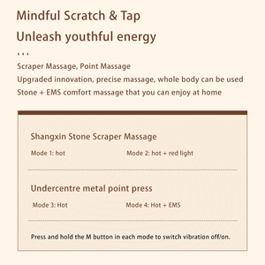 2024 Instrument de grattage Bianstone en forme de coeur électrique Gua Sha grattage masseur dispositif facial grattoir musculaire <span class=keywords><strong>vibrant</strong></span> chauffé - Product Image 5