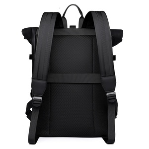 Hot-Selling Laptop <b>Backpack</b> Large Capacity Men's <b>Roll</b>-<b>Top</b> <b>Backpack</b> <b>Waterproof</b> Oxford for Travel Outdoor Casual Laptop Use - Product Image 4