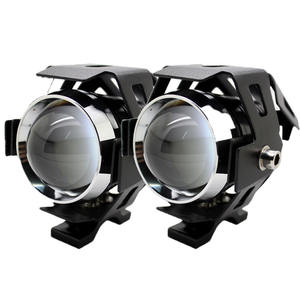 Faro Delantero U5 LED de 12V para Motocicleta con 2 Lentes - Luces Antiniebla de Conducción - Product Image 1