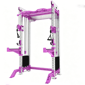 <strong>Multi</strong> Size Cable Crossover Trainer with Adjustable Pulleys-Full Body Strength Training Station for Compact Home Commercial <strong>Gyms</strong> - Product Image 1