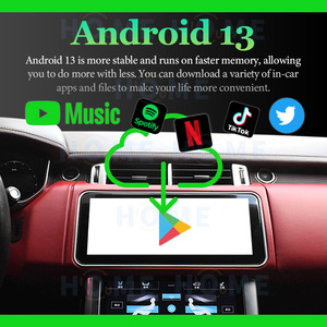 Radio de coche Android 13 para Land Rover Range Rover Vogue 2013-2018 CarAuto inalámbrico Carplay navegación automática reproductor Multimedia GPS - Product Image 2