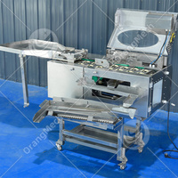 Machine industrielle entièrement automatique de séparation des jaunes et des blancs d'œufs en acier inoxydable SUS304, capacité de 5400 pièces/heure, pour le traitement des œufs