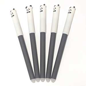 Bút gel nhiệt đổi màu hình thú hoạt hình dễ thương, chất liệu nhựa, quà tặng khuyến mãi văn phòng trường học - Product Image 1