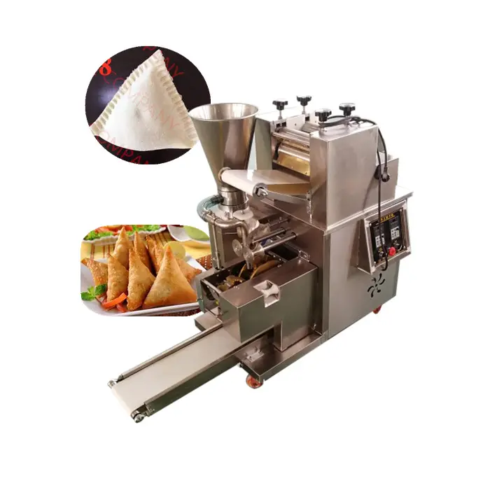 Canadá/EE. UU. gran empanada máquina para hacer bolas de masa hervida línea wonton ravioli Máquina automática samosa plegable máquina para hacer pasteles de carne para el hogar
